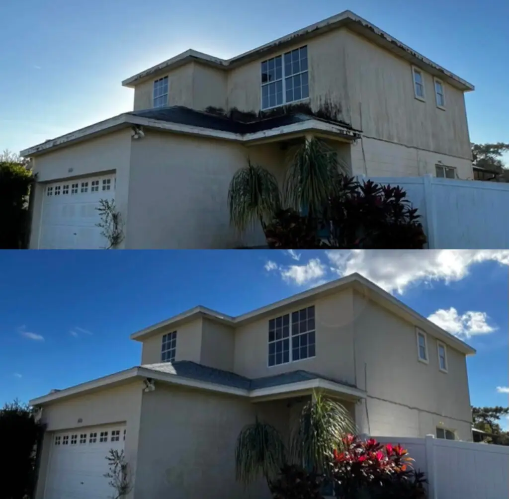 House washing in Kissimmee FL — soft wash exterior cleaning by AB Superior Wash